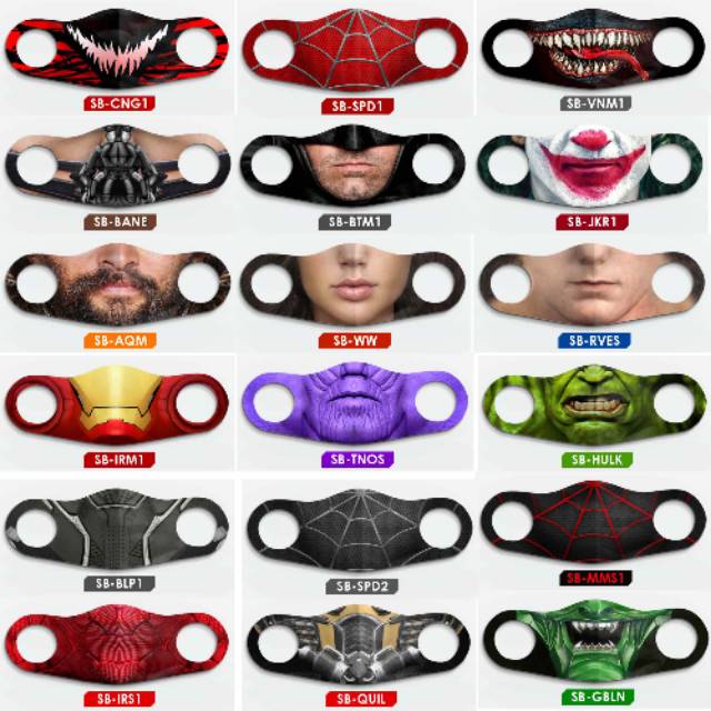 MASKER SCUBA KARAKTER Unik dan Beda by Artlantis Store
