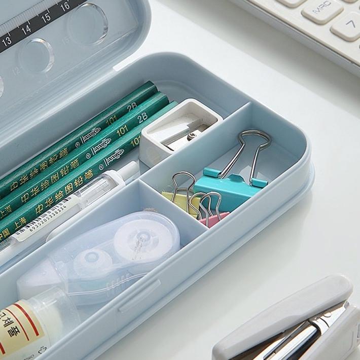 

[✅Viral Banget❤](CTSHOP1) Kotak Pensil Minimalis Pencil Case Aesthetic Minimalist Korean Hard Pencil Case Aesthetic
