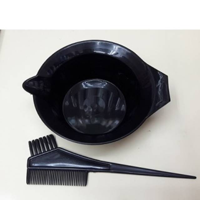 Set mangkok sisir semir cat rambut