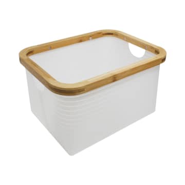 ACE Ataru FOLDABLE STORAGE WHITE Kotak Penyimpanan 28.8X21.8X15 Cm