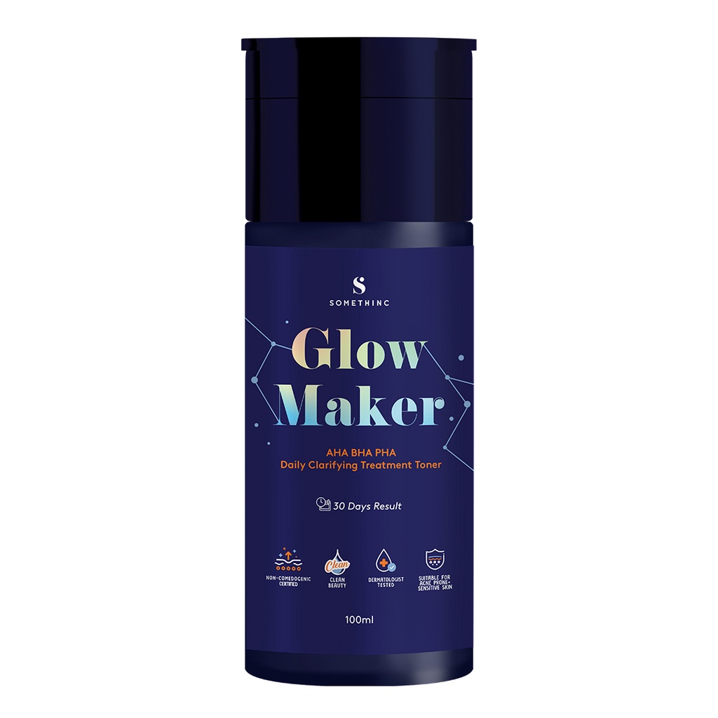 Somethinc Glow Maker AHA BHA PHA Clarifying Treatment Toner