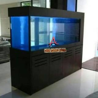 Meja Aquarium Kaca Aquarium Top Mebel Jepara Furniture Shopee Indonesia