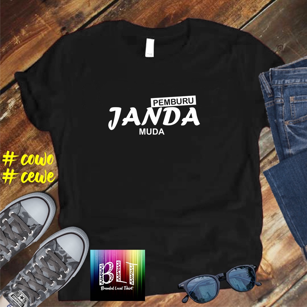 COD/KAOS PEMBURU JANDA/KAOS DISTRO/KAOS MURAH/KAOS KEREN