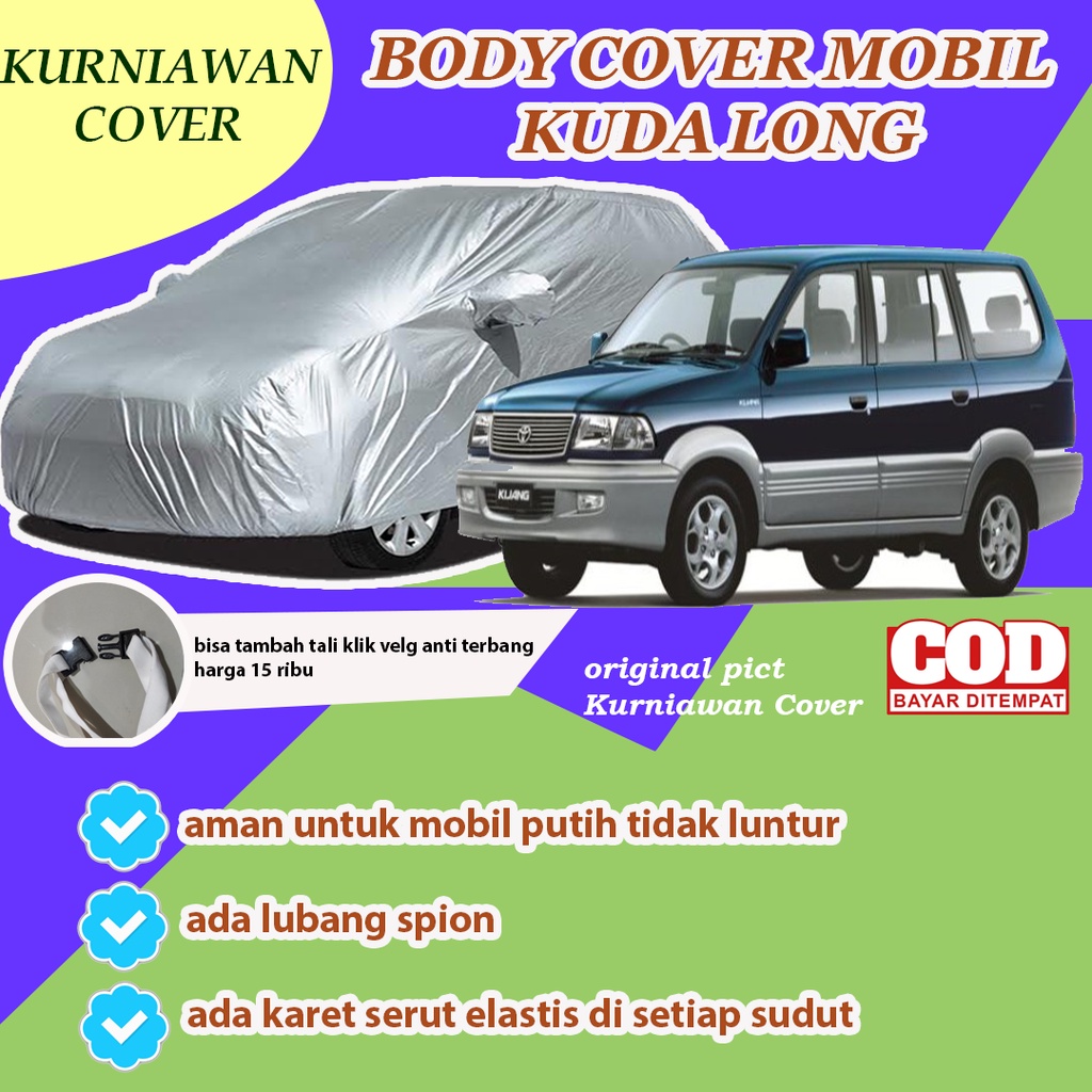 Body cover mobil kuda long /cover mobil kuda long / sarung mobil kuda long /mobil kuda long