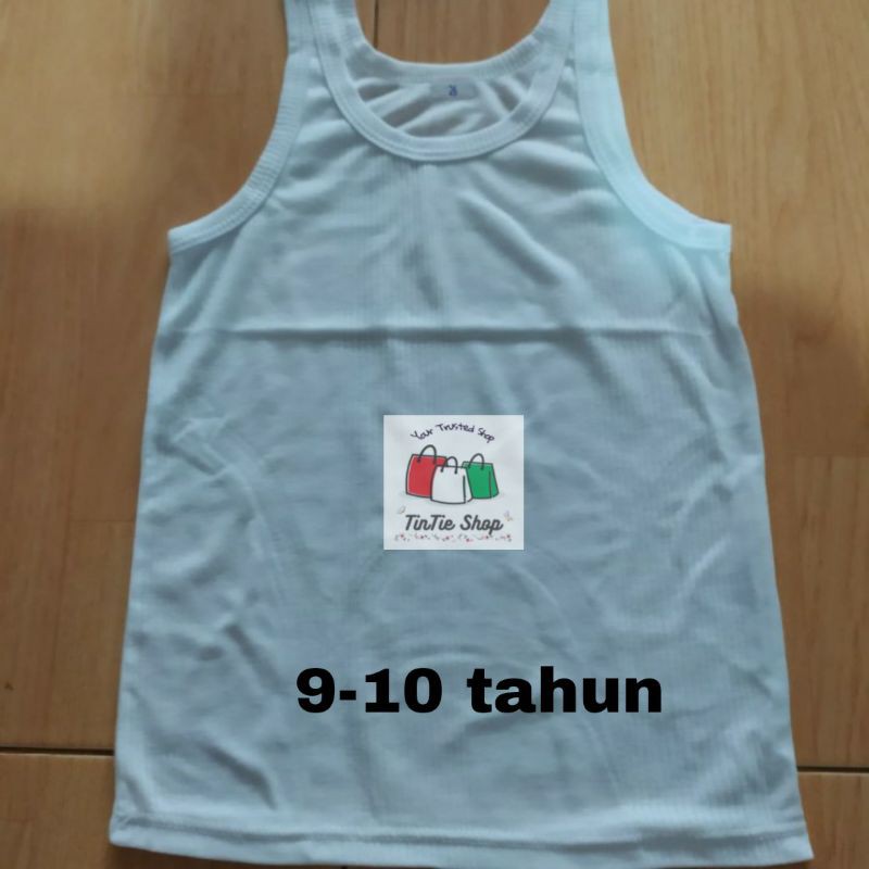 Singlet Salur Kaos Dalam Anak  Laki Laki 4 -15  Tahun