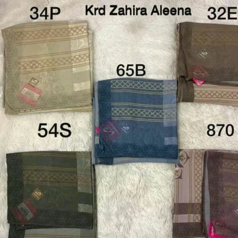 Kerudung Zahira Aleena Rabbani - Segi Empat Rabbani Motif -Kerudung Segi Empat Rabbani