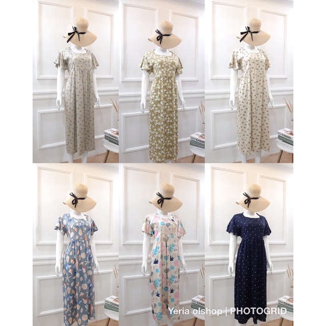 RESSY DRESS PREMIUM SEMATA KAKI / SUMMER DRESS / DRESS PANTAI / DASTER BUSUI DASTER BUMIL