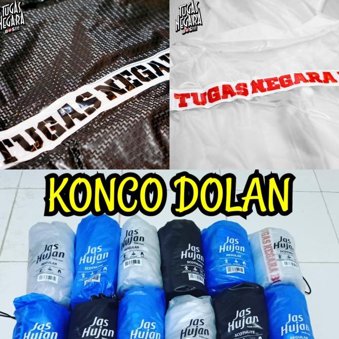 Jas Hujan Tugas Negara Bos