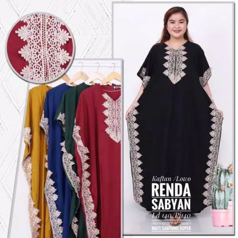 Daster Arab lowo/ kaftan