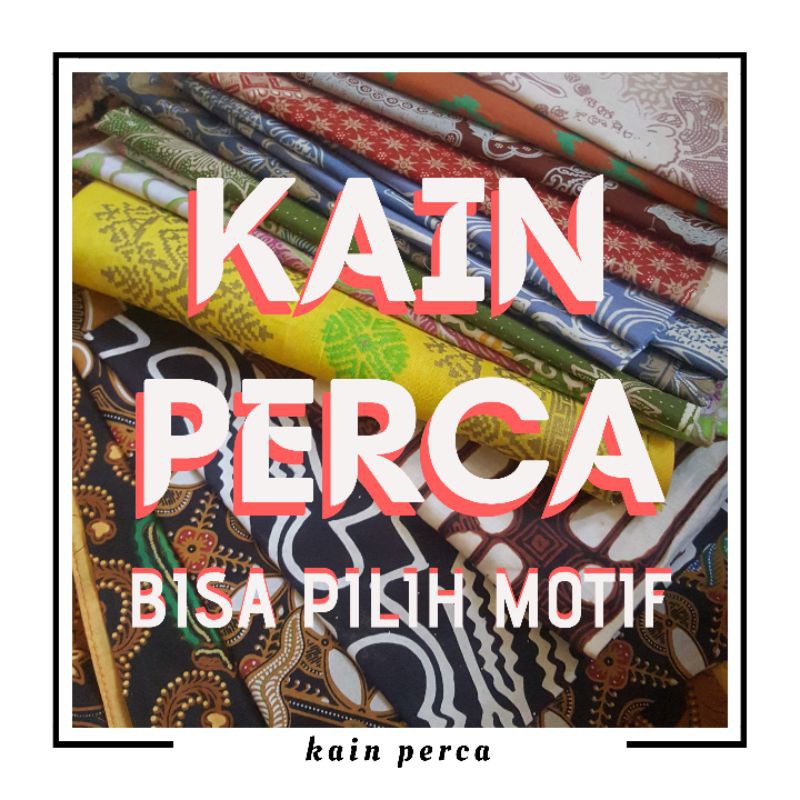 Jual Kain Perca Batik Bahan Batik Perca Potongan Kain Motif Batik