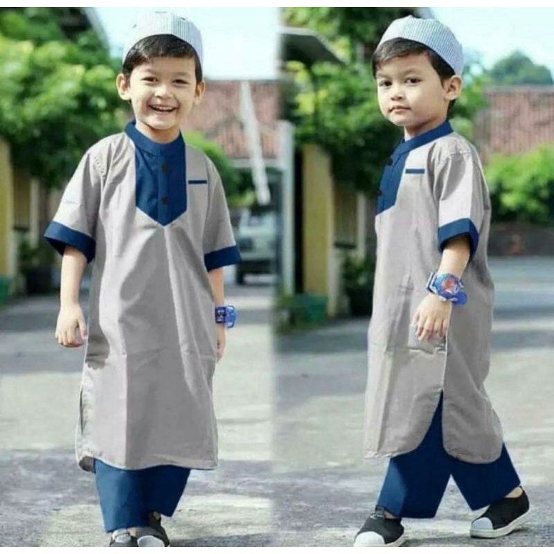 COD/BAJU NGAJI ANAK BISA PILIH WARNA/KOKO FAHRI ANAK 1-10 TAHUN