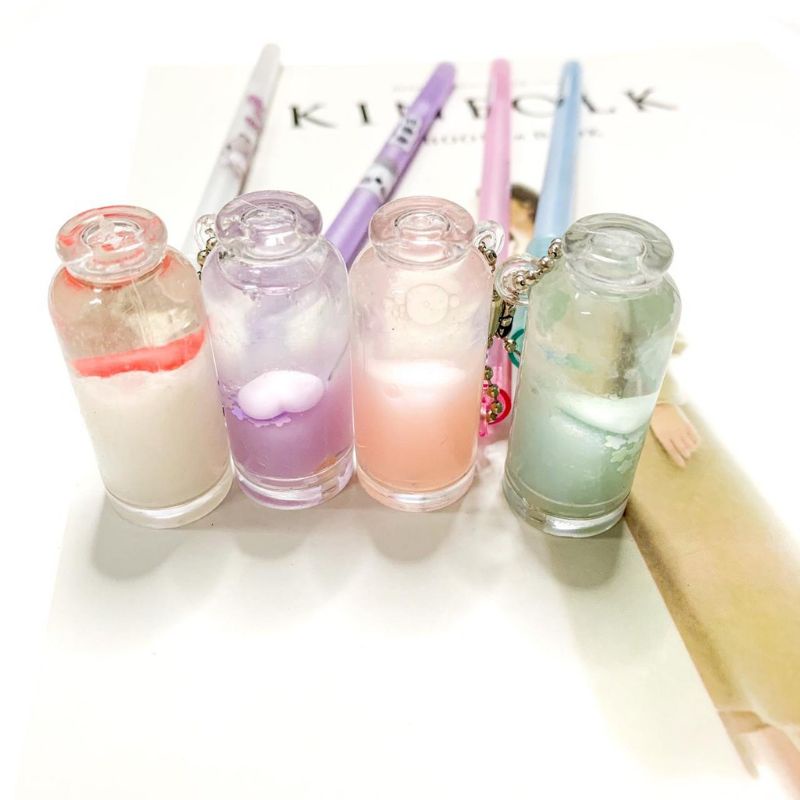 

Pulpen Gantungan Minuman Susu Boba pen pena bottle milk lucu alat tulis kantor