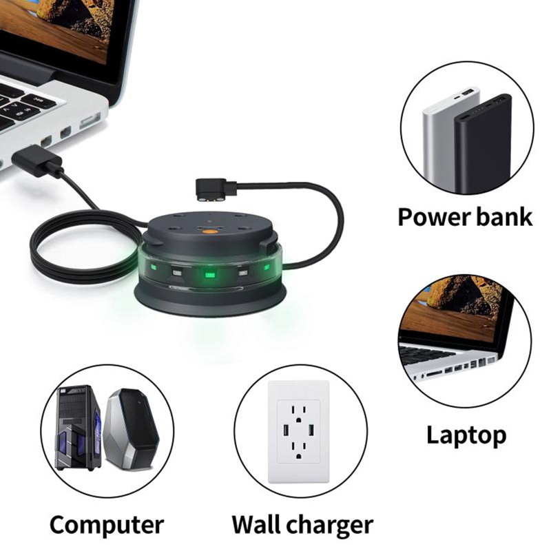 Btsg Kabel Charger Untuk HuaweiHaers Untuk Smart Thermos Cup USB Fast Charging Dock Holder 100cm Universal 5V 1A