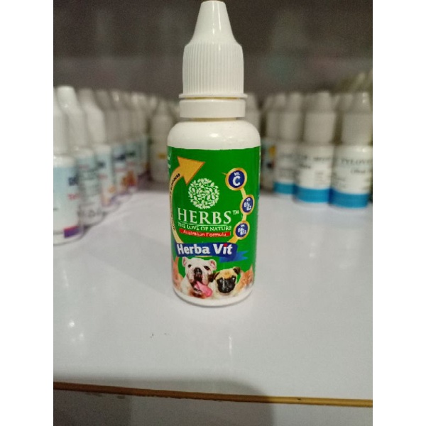 Vitamin Kucing Herbavit - Herbs herbavit 30ml termurah