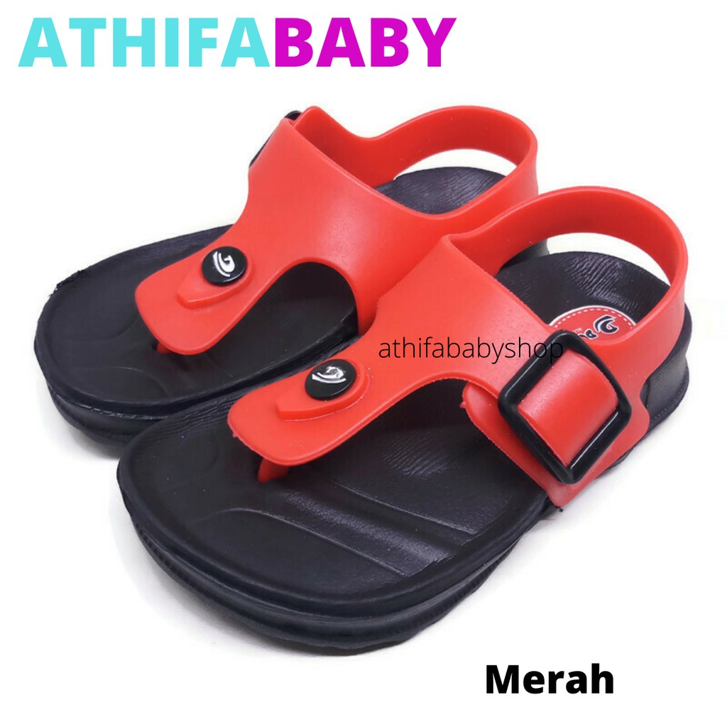 Sandal Gunung Bayi Anak Laki Laki Perempuan Cowok Cewek Sepatu Sendal Jepit Kecil Umur 2 3 4 tahun