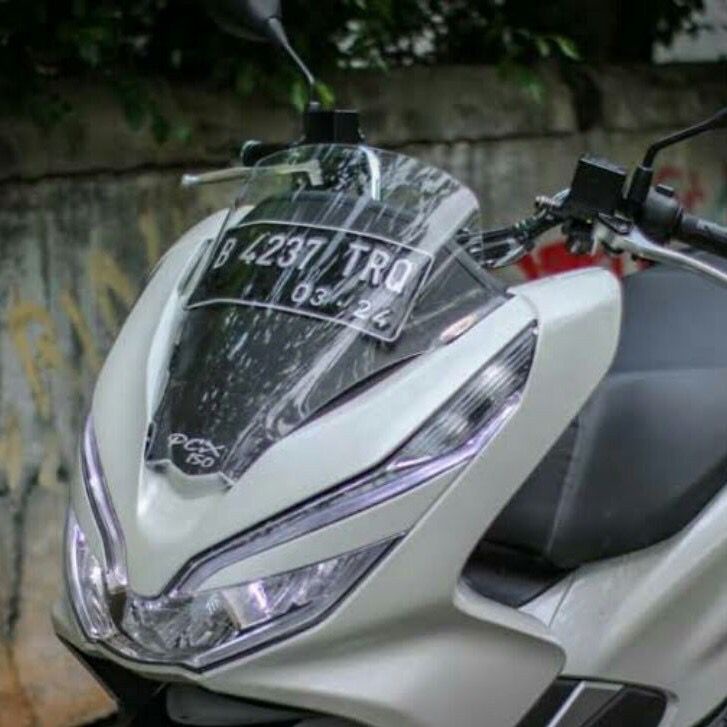 VISOR PCX LOKAL 150 WINDSHIELD HONDA PCX 150 LOKAL UKURAN STANDAR BENING DAN RYBEN