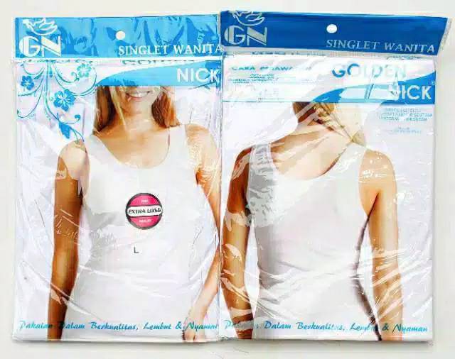 SINGLET GOLDEN NICK /SINGLET WANITA DEWASA