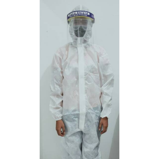  PROMO APD  Laminasi Baju  Pelindung Anti Corona Shopee 