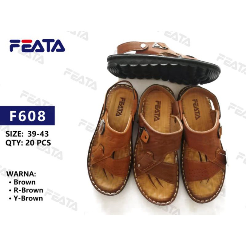 Feata | sandal pria Korea | limited edition