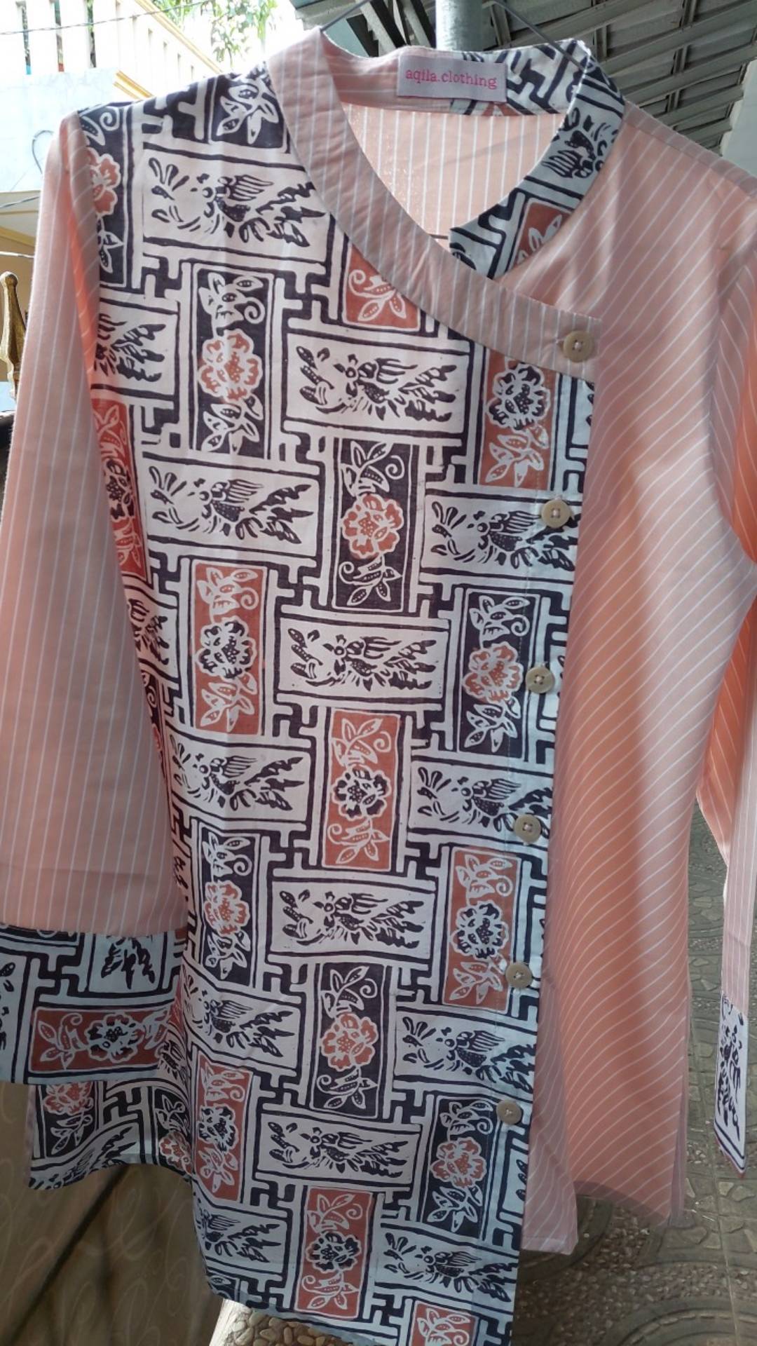 Batik Mix Garis Lucu Dan Unik