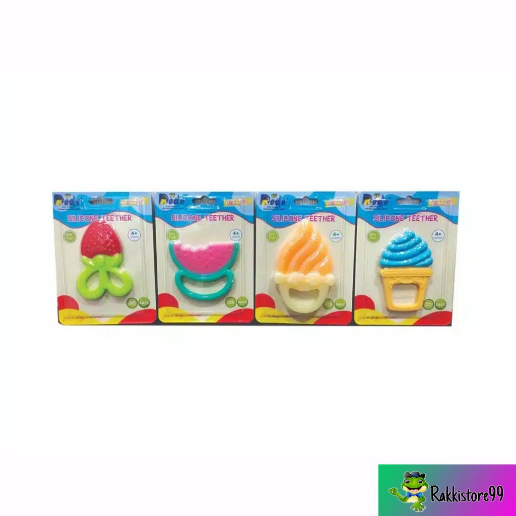 ❣️Rakkistore99❣️Dodo Silicone Teether Fancy Series / Fruit Series