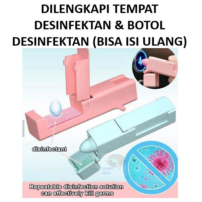 Poligrab APD Corona Tongkat Corona Polyfinger Zero Contact Disinfektan Stok Terbatas