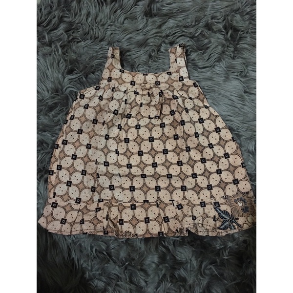 dress batik anak balita perempuan