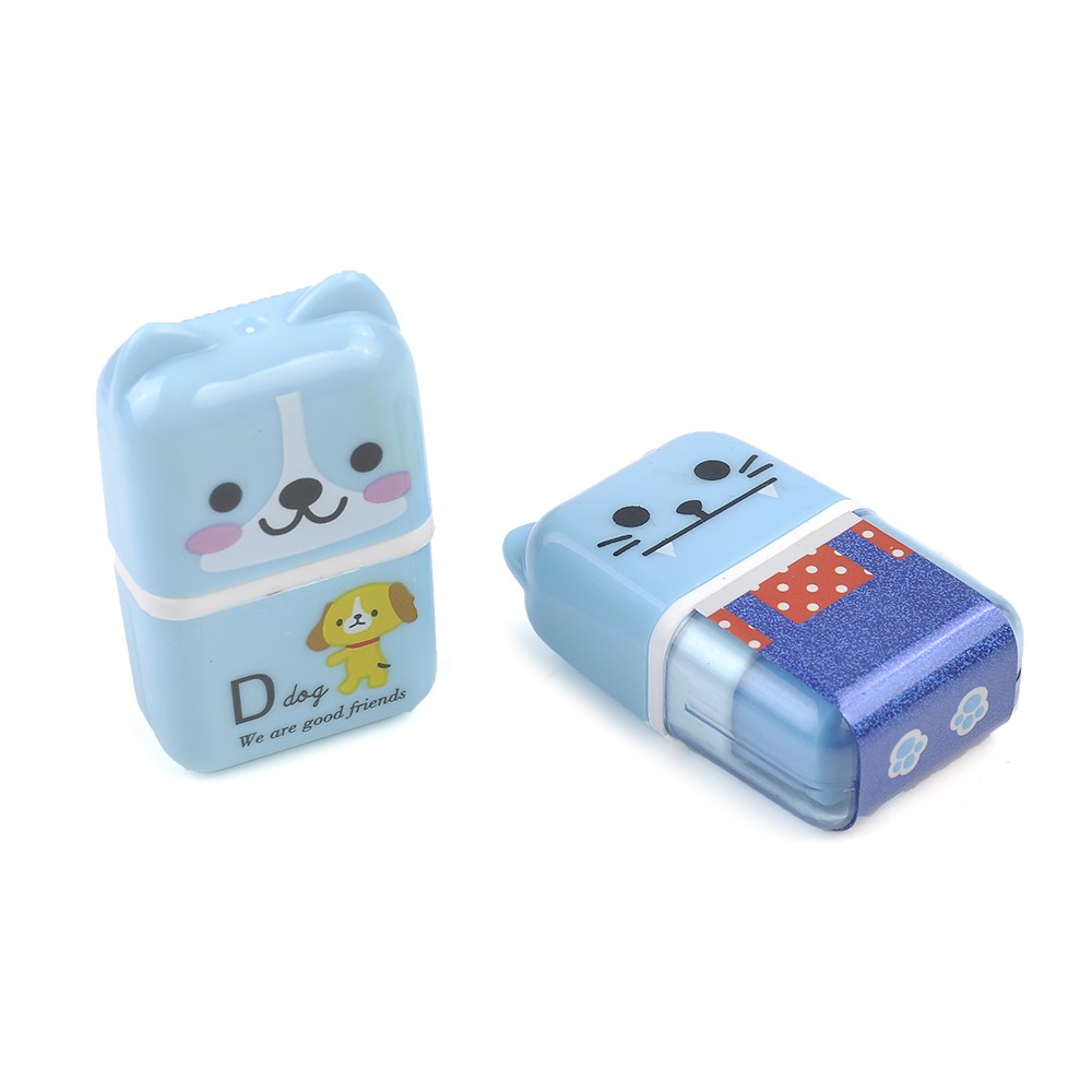 Creative Roller Eraser Lovely Cartoon Kawaii Rubber Stationery Children Students