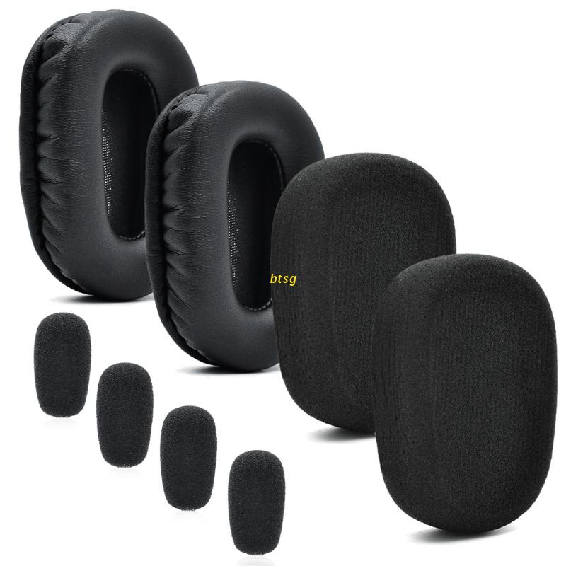 Btsg Bantalan Earpad Headphone Bahan Busa Lembut Untuk Vxi BlueParrott B450-XT B450XT