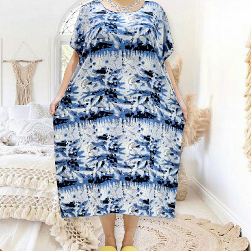 Daster jumbo size XXXXXL Dress jumbo Terusan jumbo daster/dress baju tidur jumbo berbahan rayon premium halus, adem dan lembut