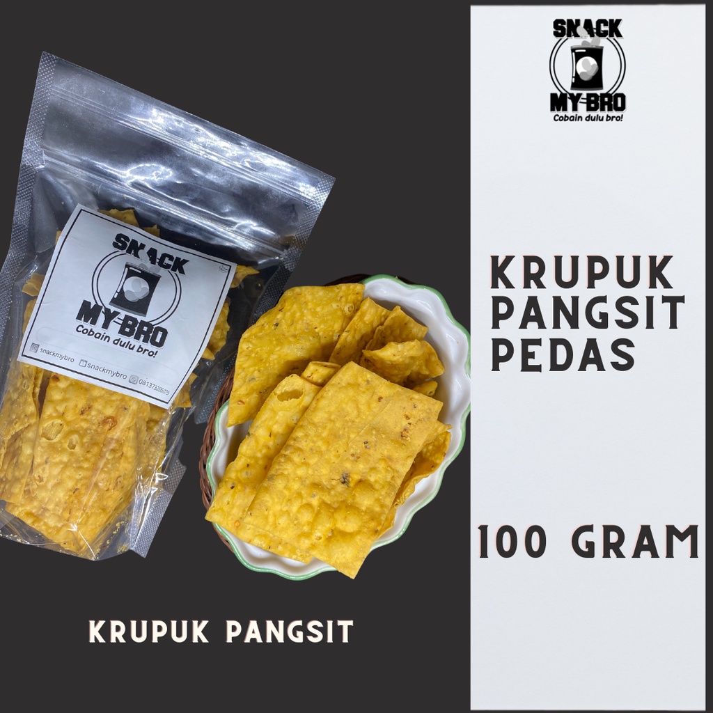 

Kripik Pangsit Pedas