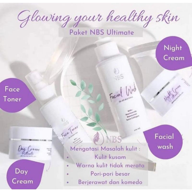 NBS skincare, NBS ultimate, satu paket NBS ultimate