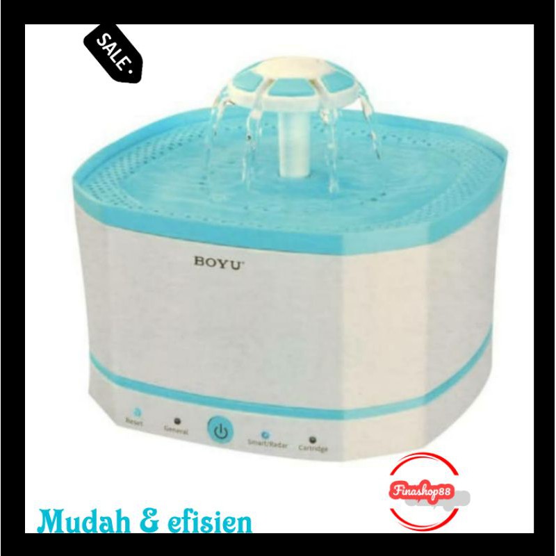 Tempat minum kucing otomatis