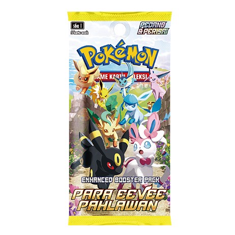 Buruan Kartu Pokemon Pedang Perisai Para Eevee Pahlawan S6A Booster Pack Limited