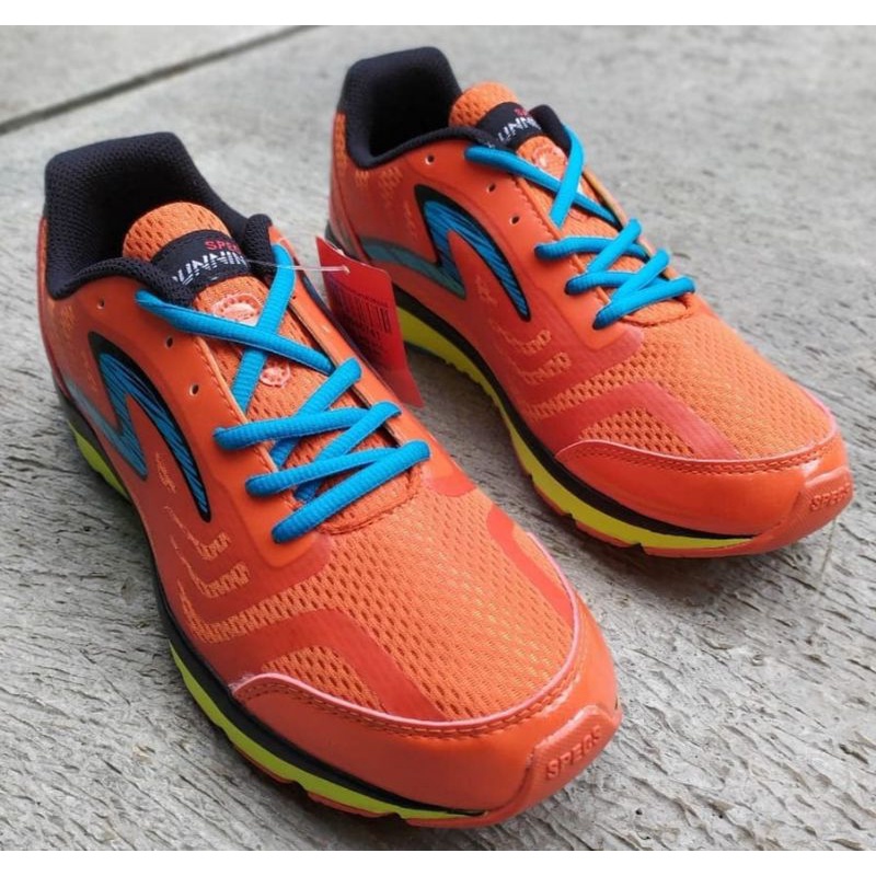 [UK 39 40] SEPATU RUNNING SPECS LIGHTSTREAK SEPATU RUNNING STREET RIDER RED ROSE 100% ORIGINAL