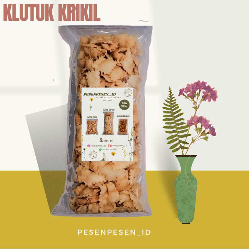 

Keripik Pangsit Rasa Bawang/Keripik Bawang/Klutuk Gepeng 250gr