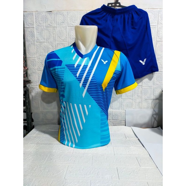 BAJU BADMINTON DEWASA SETELAN V136