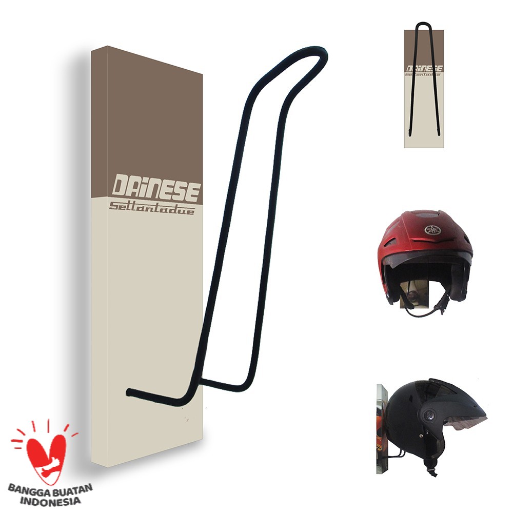GANTUNGAN HELM - TEMPAT HELM - RAK HELM MOTOR - DAINESE 104