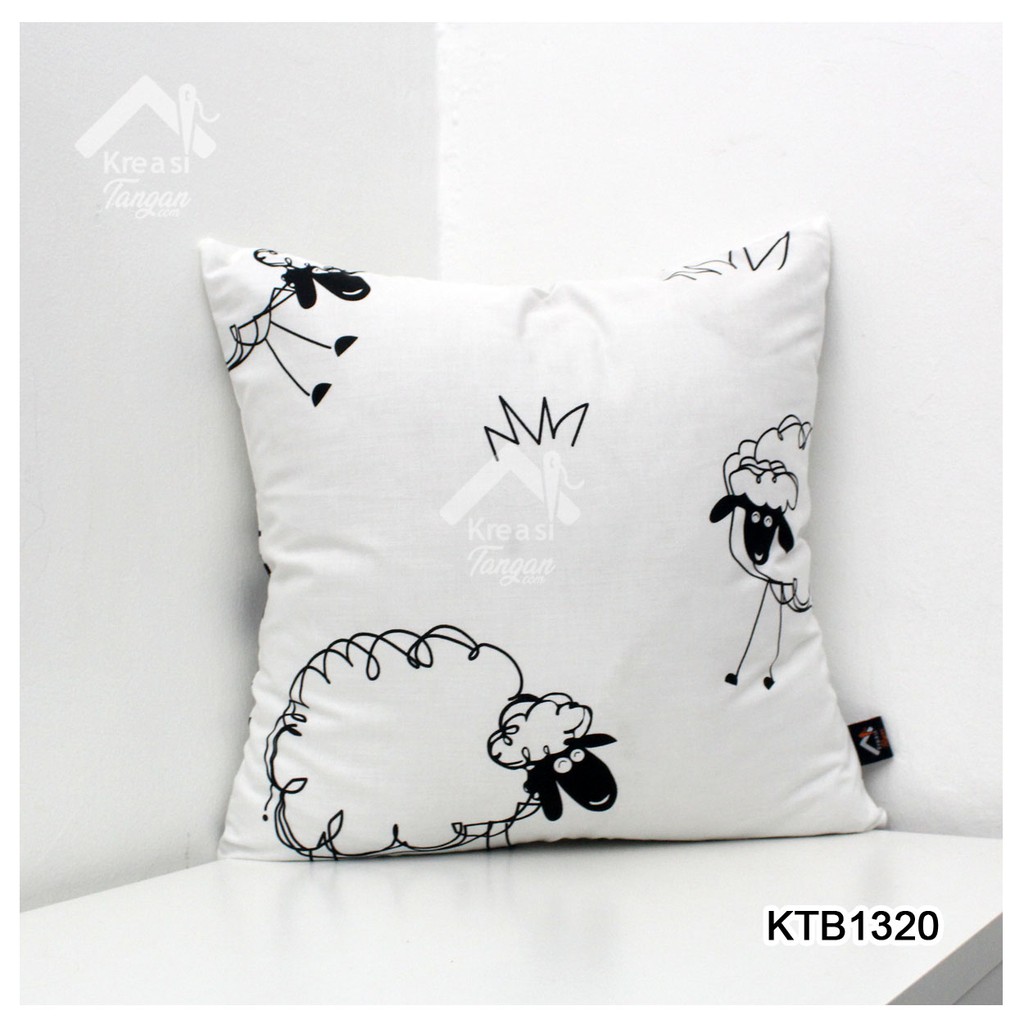 Sarung Bantal Sofa Ukuran 30x50, 40x40, 45x45, 50x50, 60x60, 70x70 KTB1320