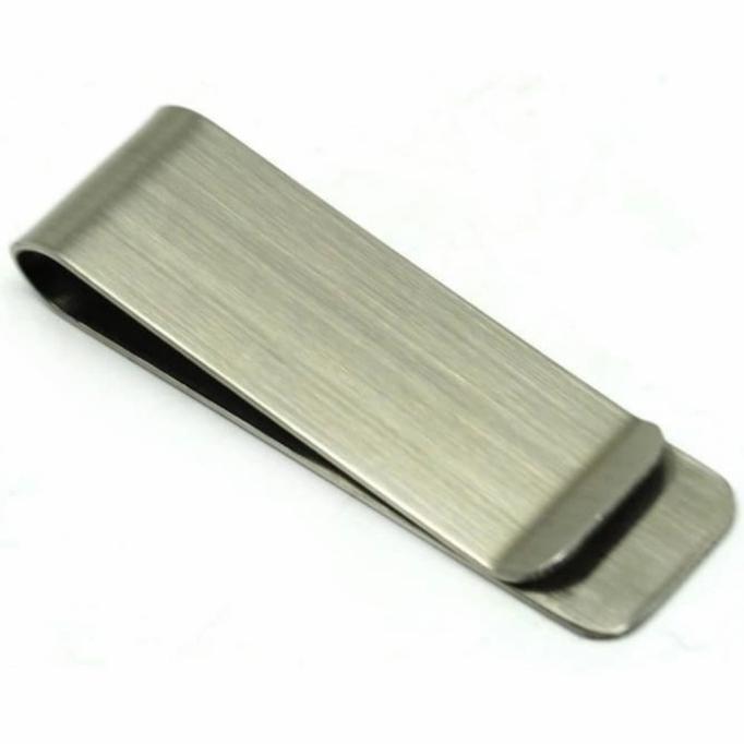 

Produk Unggulan] Dompet Klip Uang Kertas Stainless Hhyf Jepit Banknote Clip Money