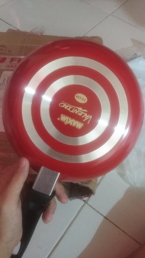 Wajan Teflon Maxim Valentino 12cm,18cm,20cm,22cm