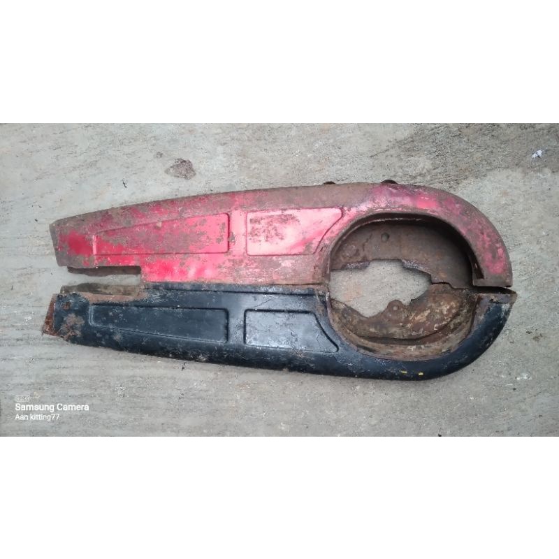 Katengkas ketengkas cover tutup rantai atas bawah Honda GL 100 GL 125 GL100 GL125 Ori original copot