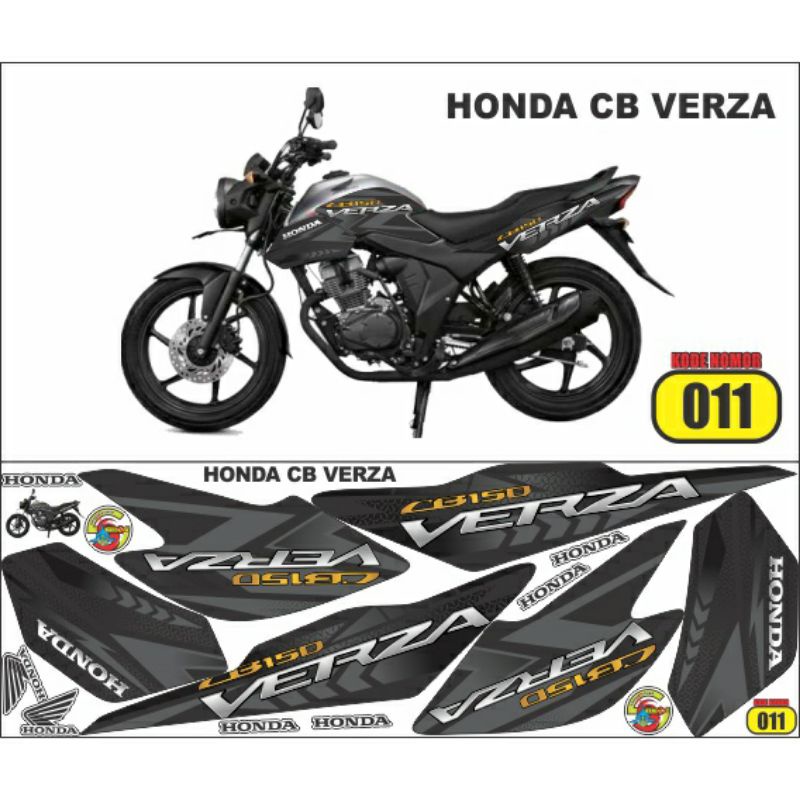 Striping cb 150 Verza stiker verza 150cb sticker honda Verza new