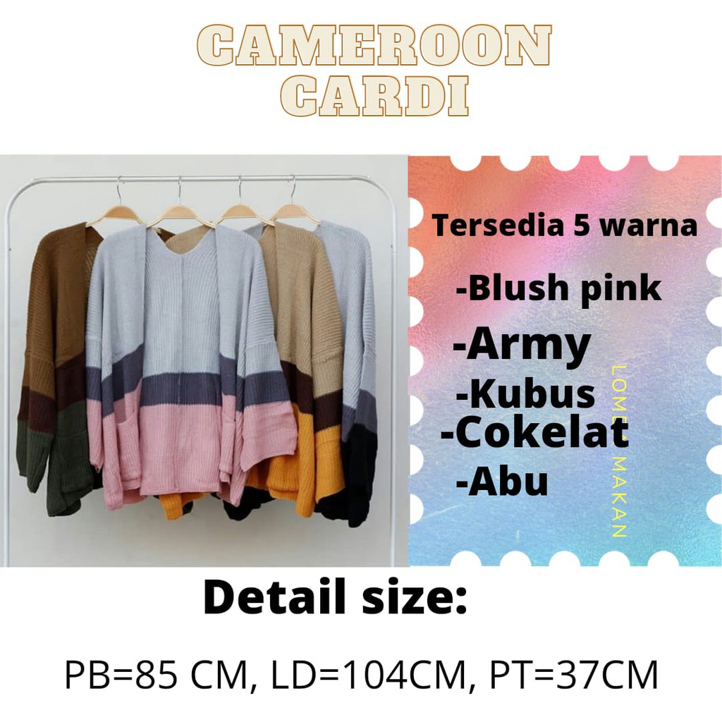 COD / CAMEROON CARDI OUTHER / CAMEROON OUTHER / BASIC CARDIE-1