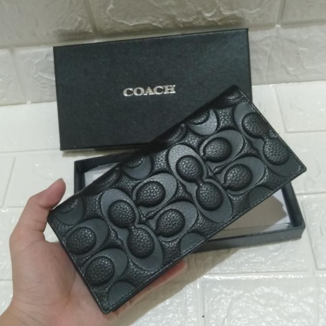 Diskon Dompet Pria Kulit Panjang Import - Coach Terlaris
