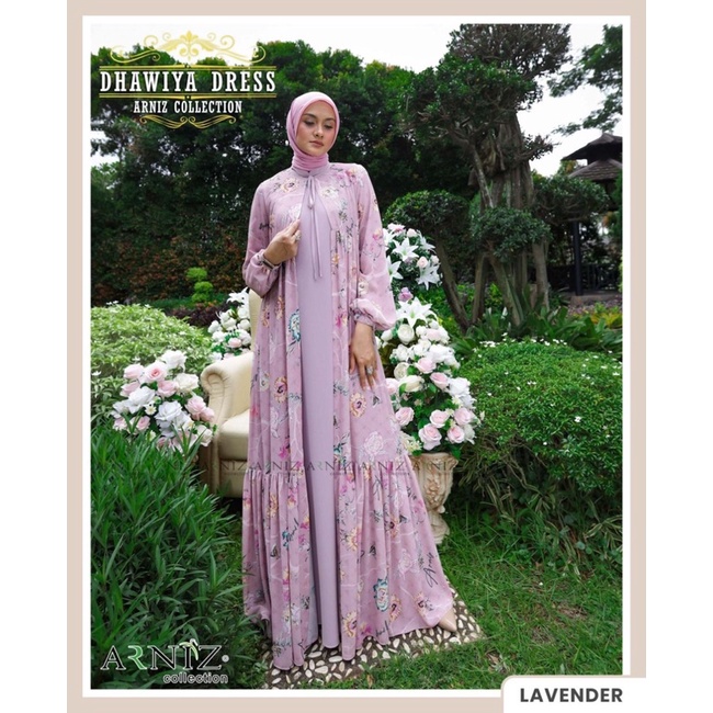 Dhawiyah Set Dress Outer by ARNIZ Collection