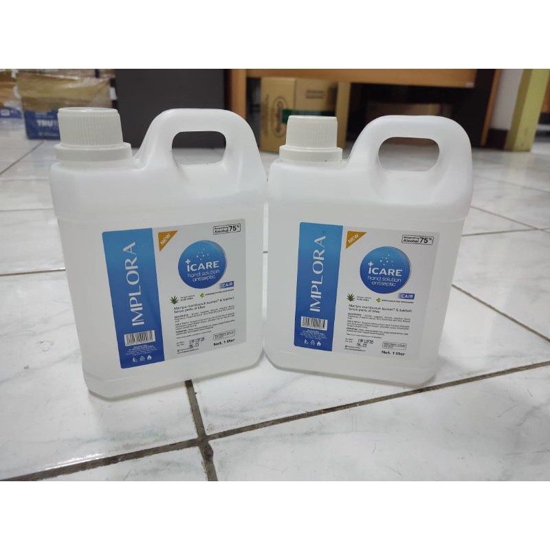 Hand Sanitizer 1 liter (refill) | implora icare hand sanitizer spray