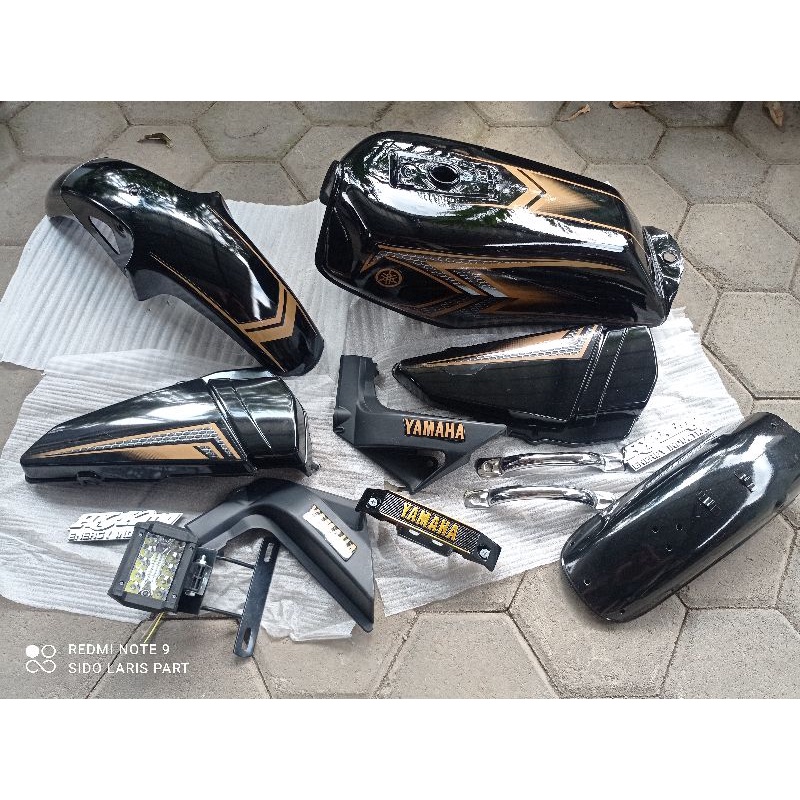 Bodi Set Tangki RX KING SE 2003 2004-PAKET BODI SET TANGKI RX KING 2003 2004-Tangki Yamaha RX KING N