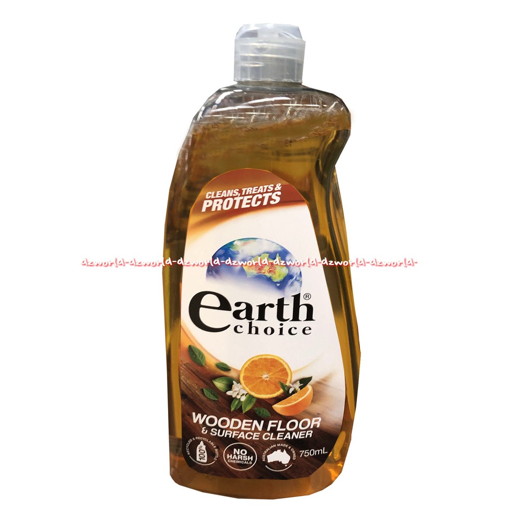 Earth Choice Wooden Floor Surface Clean 750ml Cairan Pembersih Lantai Kayu