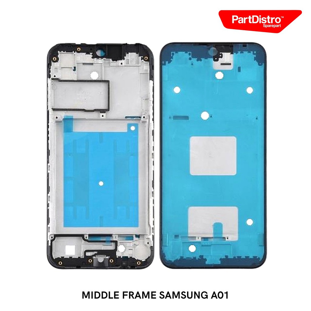 MIDDLE FRAME SAMSUNG A01 BLACK